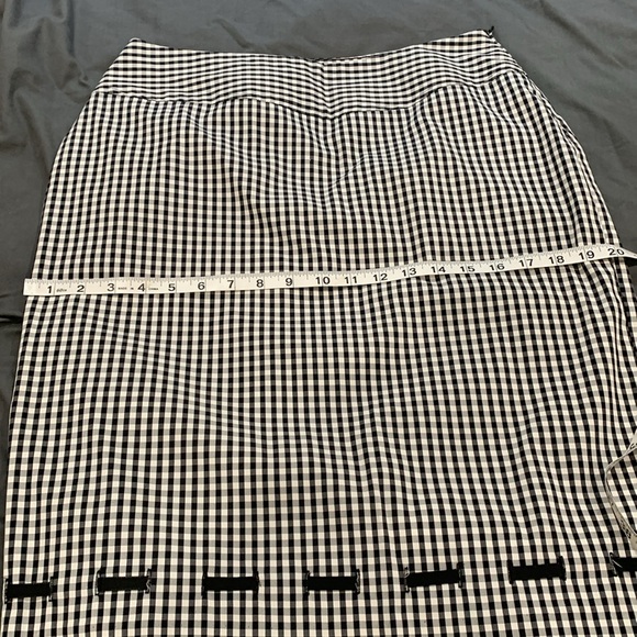 Gingham Checked Skirt - Picture 5 of 7